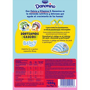 Danonino Street Sabor Fresa Pack de 4 U