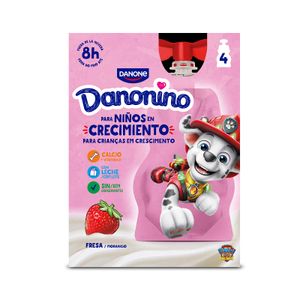 Segona imatge del producte Danonino Street Maduixa Pack de 4 Unitats de la marca DANONE