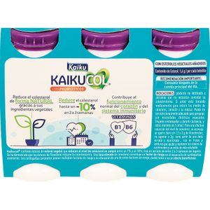 Kaikucol Beber 0% Sabor Natural P-6 Ud