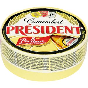 Queso Camembert Porciones PRESIDENT