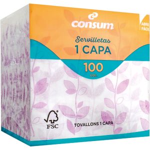 Servilleta 1 Capa Decorada 33x33