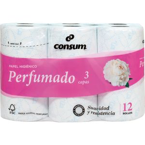 Imagen del producto Higiénico Triple Capa Perfumado de la marca CONSUM
