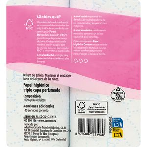 Higiénico Triple Capa Perfumado