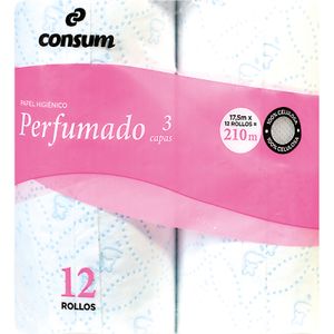 Higiénico Triple Capa Perfumado