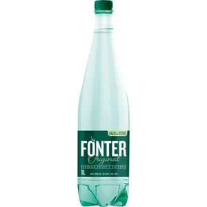 FONTER Agua Mineral con Gas Botella