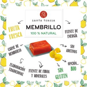 Membrillo Artesano Natural sin Gluten