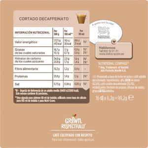 Cortado Descafeinado Cápsulas