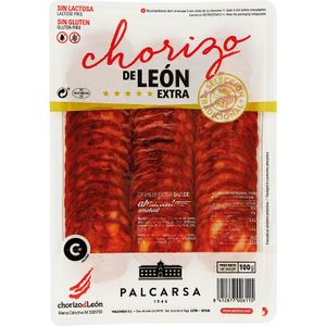 Chorizo de León Extra Lonchas