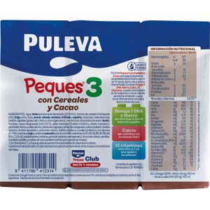 Peques3 Preparado Lácteo Cereales y Cacao
