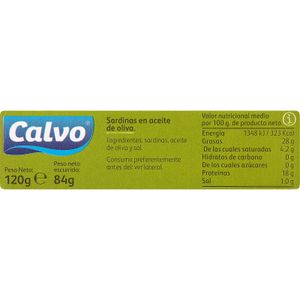 Sardinas en Aceite Oliva Lata