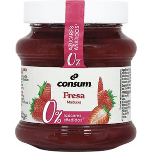 Mermelada 0% azúcares añadidos Hero fresas