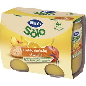 Imagen de Tarrito Merienda Galleta Fruta Variada Pack 2