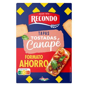 RECONDO Tostada Canapé Cuadrada