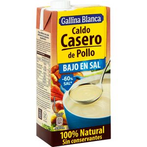 G.BLANCA Caldo Casero Pollo Bajo en Sal Brik