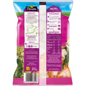 Coliflor-Brócoli-Zanahoria Microondas