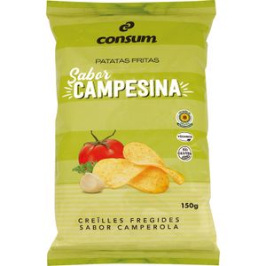 Patatas Fritas Lisas Sabor Campesinas