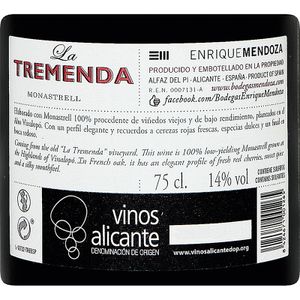 Vino Tinto Monastrell D.O.Alicante