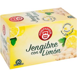 POMPADOUR Jengibre Con Limón 20 Bolsitas