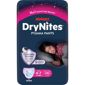 Pañal DryNites 4 a 7 Años Niña