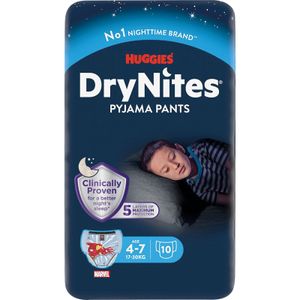 Pañal DryNites 4 a 7 Años Niño