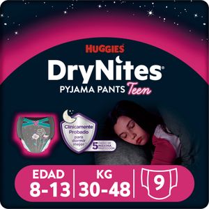 Pañal DryNites 8 a 13 Años Niña