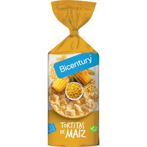BICENTURY Tortitas Maíz Sin Gluten Paquete