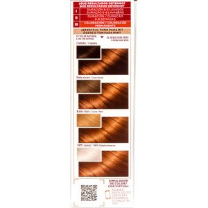 Quarta imatge del producte Tint Color Sensation Nº 6.35 Ros Caramel de la marca GARNIER