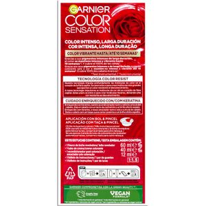 Segona imatge del producte Tint Color Sensation N. 8 Ros Lluminós de la marca GARNIER