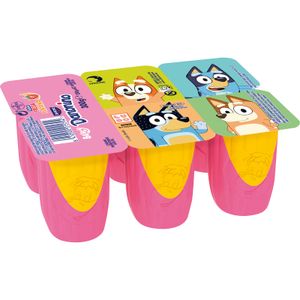 Imagen de Danonino Petit Suisse Fresa y Plátano Pack 6 U