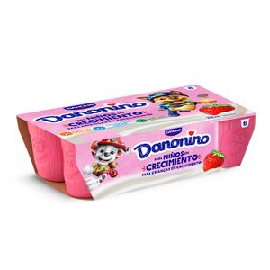 Danonino Petit Suisse Sabor Fresa Pack de 6 U