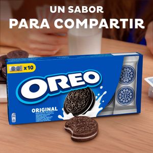 Sisena imatge del producte Galleta Oreo Xocolate Farcides de Crema de la marca OREO
