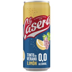 LA CASERA Tinto de Verano Limón 0,0 sin Alcohol Lata