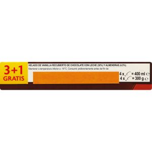 Bombón Magnum Almendrado 3+1 Unidad