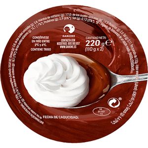 Copa de Chocolate Nata Pack de 2 Unidades
