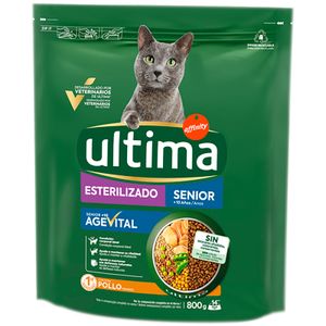Comida Seca Gatos Senior Esterilizados