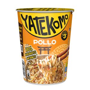 Fideos Orientales Pollo Yatekomo