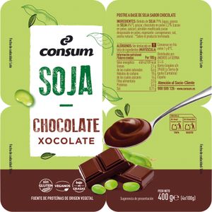 Postre de Soja Sabor Chocolate