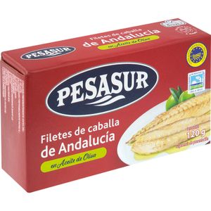 PESASUR Filete de Caballa Sur Aceite de Oliva