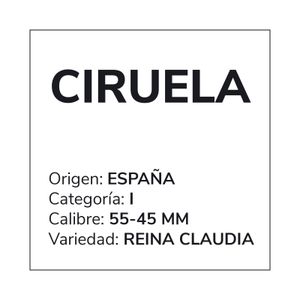 Ciruela Claudia Tarrina