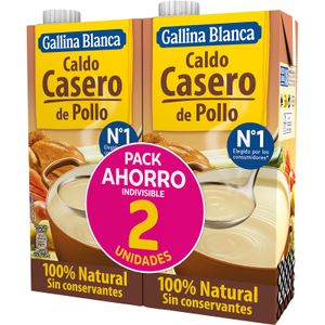 G.BLANCA Caldo de Pollo Pack de 2