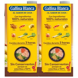 Caldo de Pollo Pack de 2
