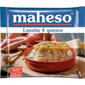 Lasaña Cuatro Quesos