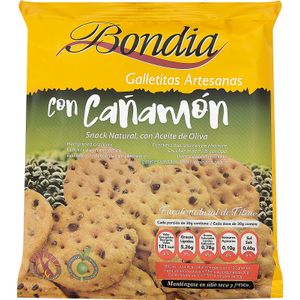BONDIA Galletas Artesanas con Cañamon