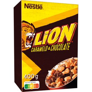 NESTLE Cereales Lion Caramelo y Chocolate