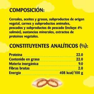 Snacks para Gatos Catisfaction de Salmón