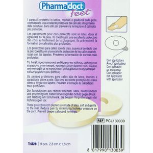 Segona imatge del producte Protector durícies oval Làtex de la marca PHARMADOCT