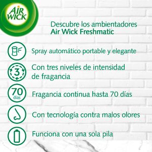 Duplo Rec Ambientador Fresh Matic Nenuco
