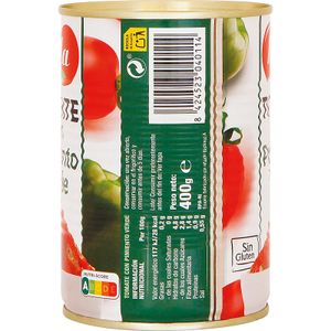 Tomate con Pimiento Verde Lata