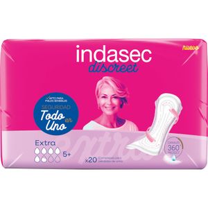 Segona imatge del producte Compreses incontinència Extra de la marca INDASEC