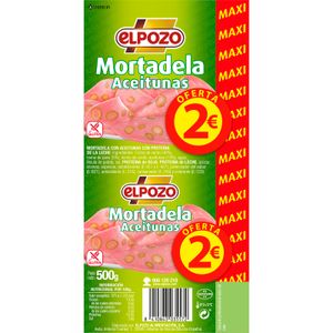 Mortadela Fina con Aceitunas
